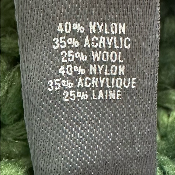 American Eagle, L, green, knit, mock turtleneck sweater - Picture 4 of 4